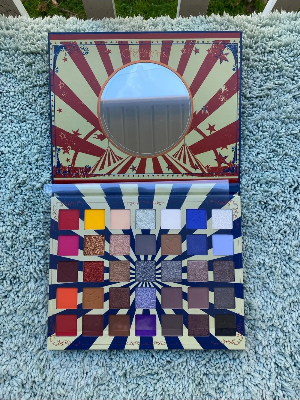 Colorful Eyeshadow Palette - Multi-Color Makeup Collection